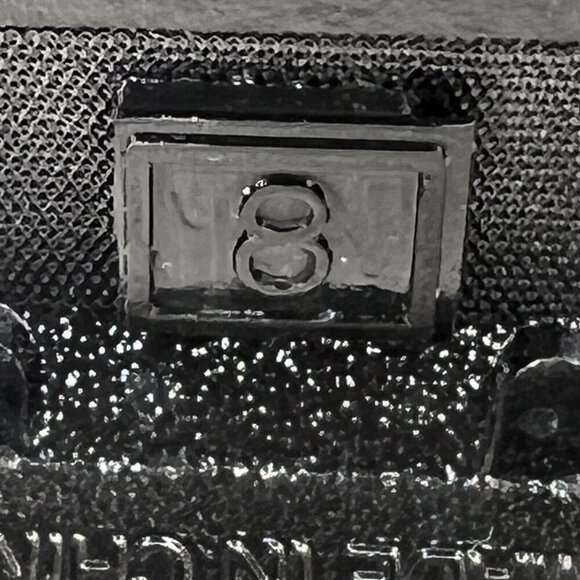 Nomad Dew Waterproof Rain Boots Womens Size 8 Silver Buckle Shiny Solid Black - Picture 9 of 9